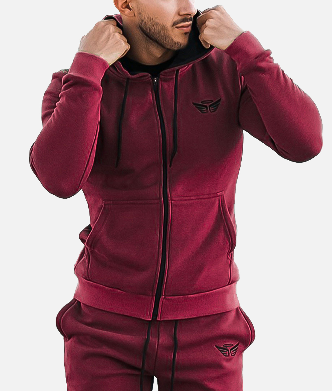 Essential Hoodie - Burgundy